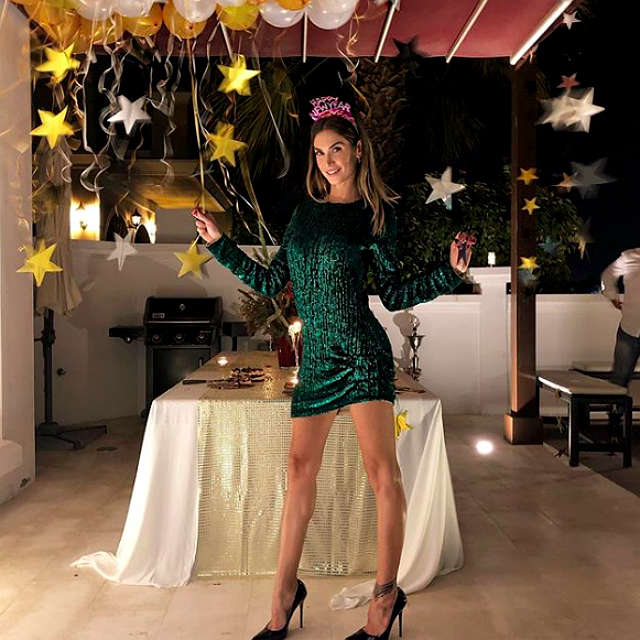 Melissa Satta, Capodanno con Maddox e sorride felice